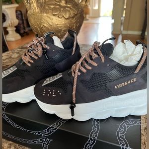 Versace Wmns Chain Reaction 2 'Black'